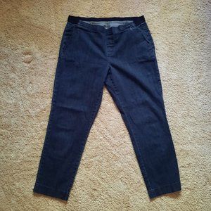 Uniqlo Elastic Waist Denim Pants